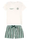 Malwee Kids - Pijama Family Soccer Team Off White - variação: Off White