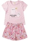 Atelie da Crianca - Pijama Feminino Verão Boo Preto - variação: Rosa