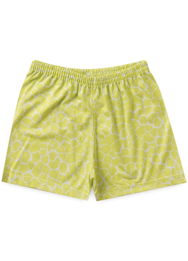 Atelie da Crianca - Pijama Feminino Verão Girafa Roxo 3