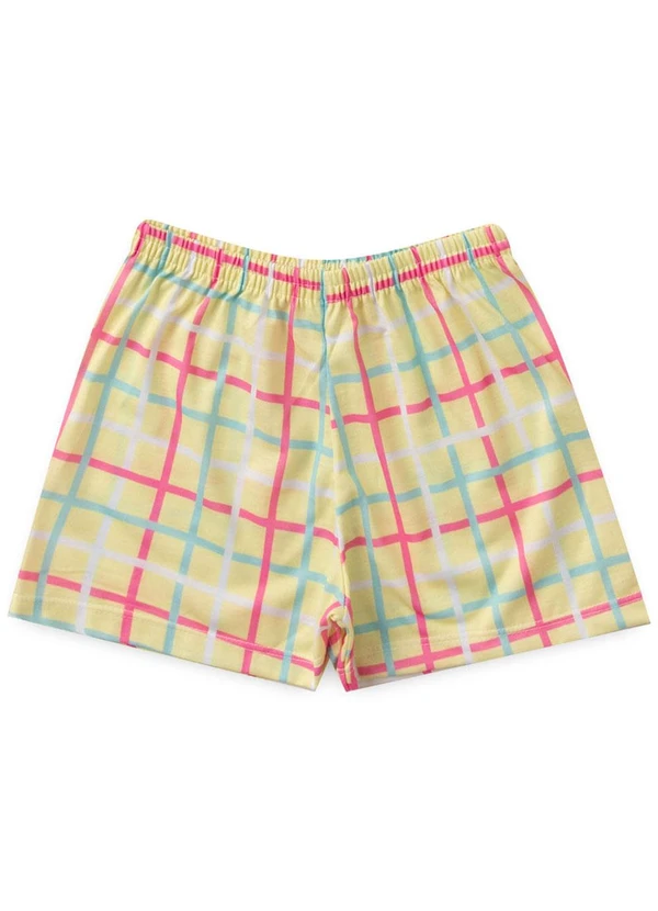 Atelie da Crianca - Pijama Feminino Verão Ovelha Rosa 3