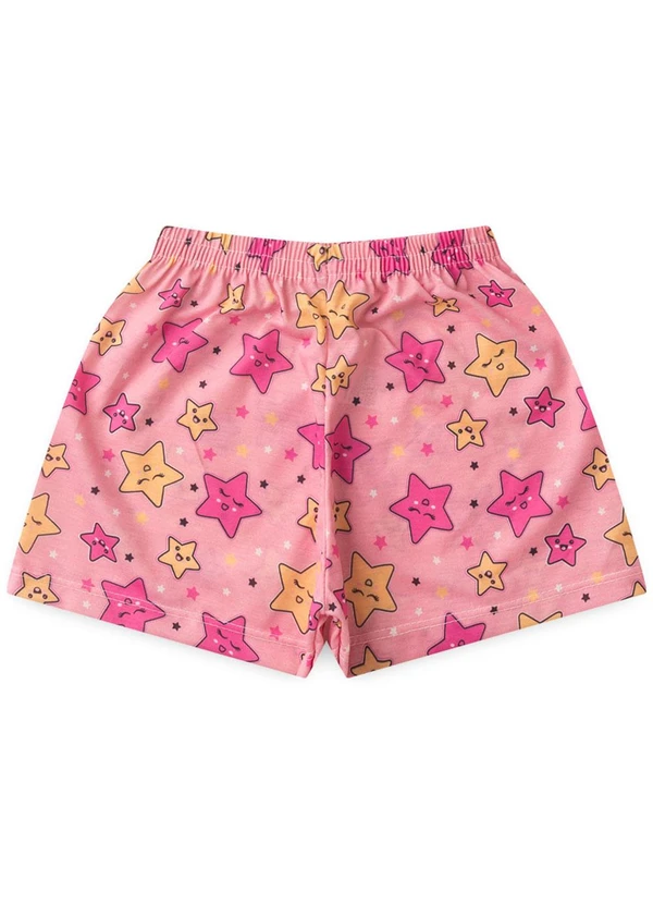 Atelie da Crianca - Pijama Feminino Verão Star Cinza 3