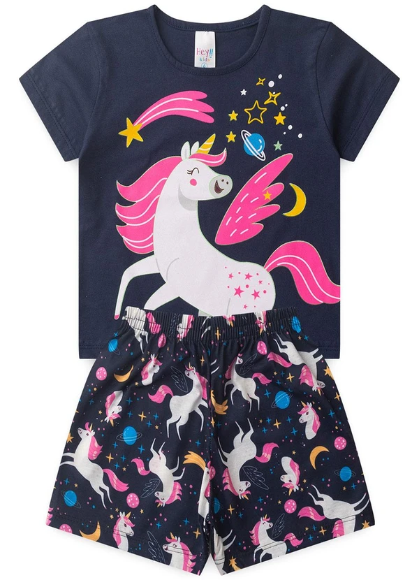 Joaquina Moda Todo Moda Pijama Unicornio Atelie Da Crianca Pijama