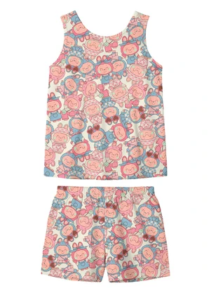 Malwee Kids - Pijama Happy Memories Azul Pastel - MALWEE KIDS