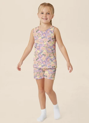 Malwee Kids - Pijama Happy Memories Lilás - MALWEE KIDS
