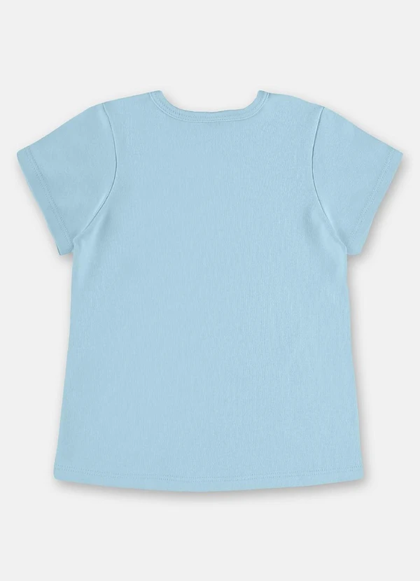 Up Baby - Pijama Infantil Blusa Short Up Baby Azul 5