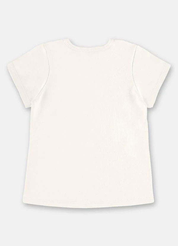 Up Baby - Pijama Infantil Blusa Short Branco 4
