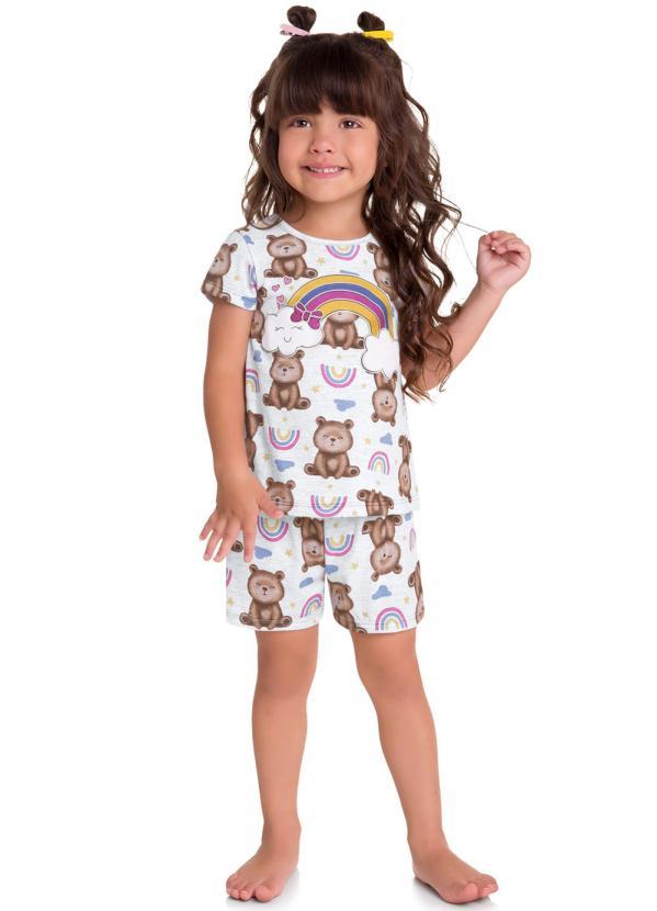 Kyly - Pijama Infantil Feminino Mescla