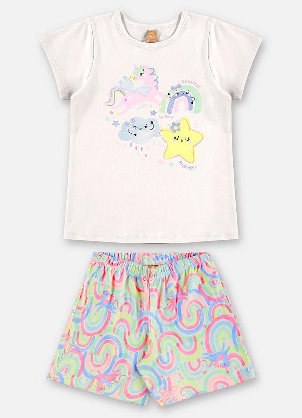 Up Baby - Pijama Infantil Finino Suedine Bege 2