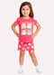 Kyly - Pijama Infantil Menina Bichinhos Rosa - variação: Rosa