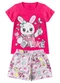 Select - Pijama Infantil Menina Brilha no Escuro Amarelo - variação: Rosa