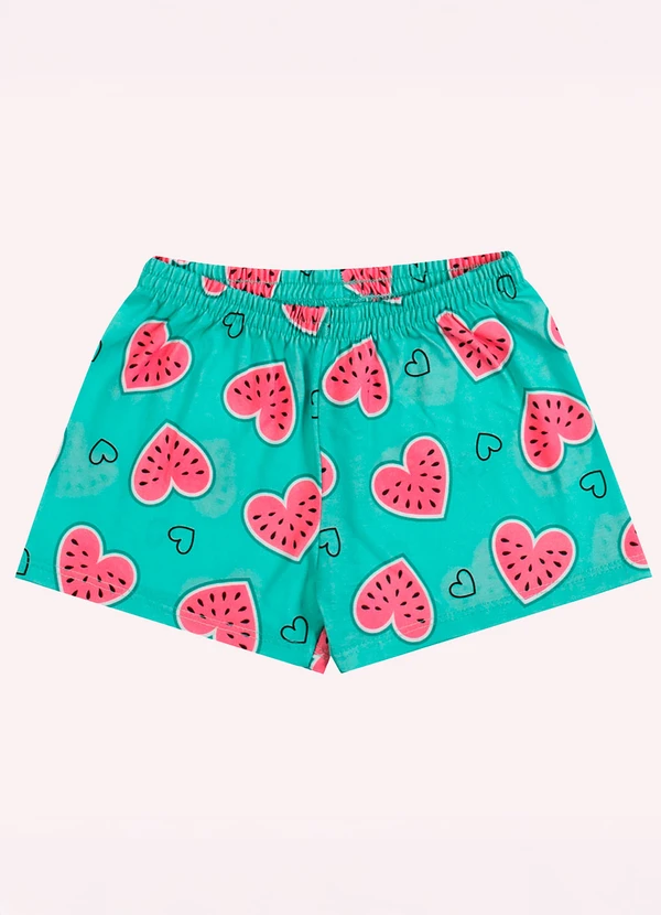 Kyly - Pijama Infantil Menina Brilha no Escuro Verde 3