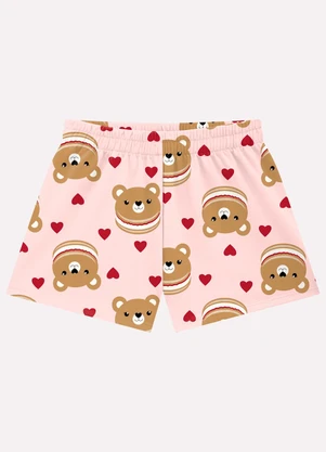 Kyly - Pijama Infantil Menina com Máscara Branco - KYLY