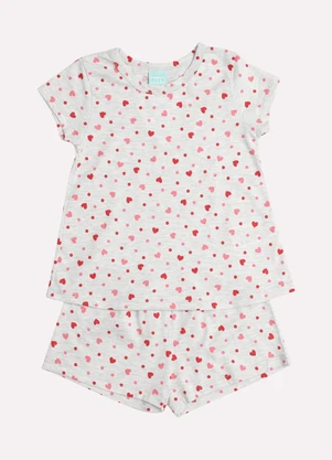 Kyly - Pijama Infantil Menina Estampado Cinza - KYLY