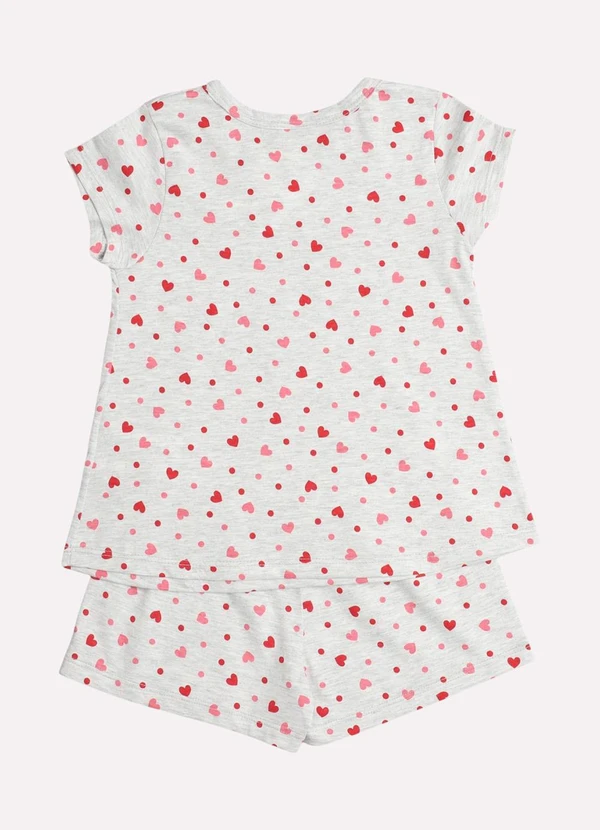 Kyly - Pijama Infantil Menina Estampado Cinza 3