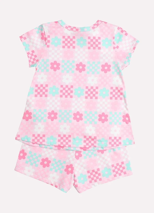 Kyly - Pijama Infantil Menina Estampado Rosa 3