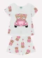 Kyly - Pijama Infantil Menina Ursinhos Amarelo - variação: Cinza