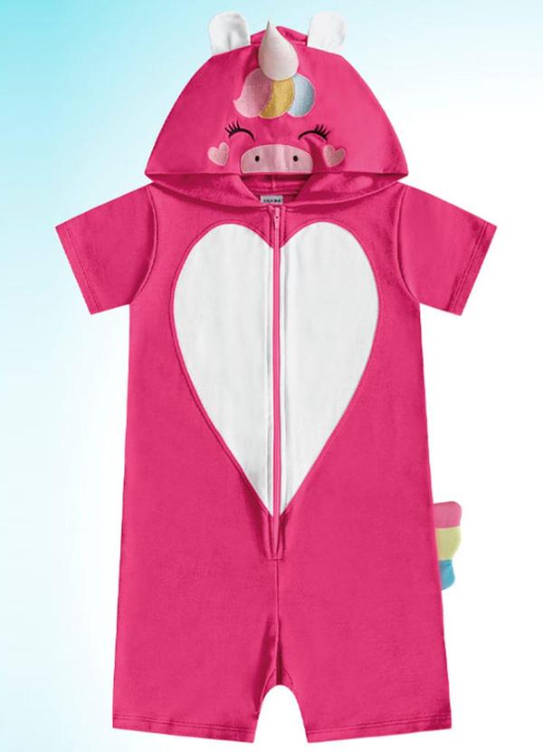 Fakini Kids - Pijama Kigurumi Unicornio Rosa