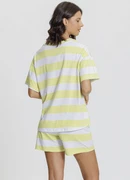 produto Mensageiro do Sonhos - Pijama Manga Curta Listrado Verde imagem 2