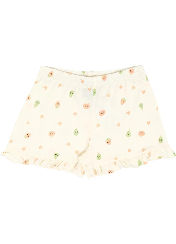 Pulla Bulla - Pijama Meia Malha Bege 3