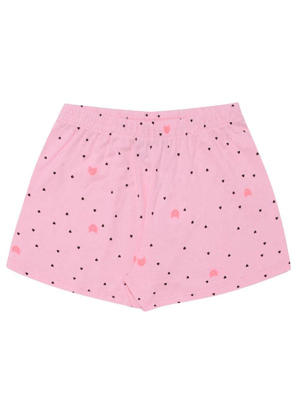Pulla Bulla - Pijama Meia Malha Feminina Rosa 3