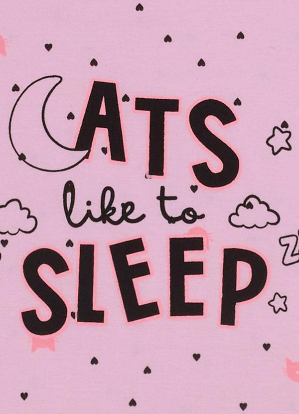 Pulla Bulla - Pijama Meia Malha Feminina Rosa 4