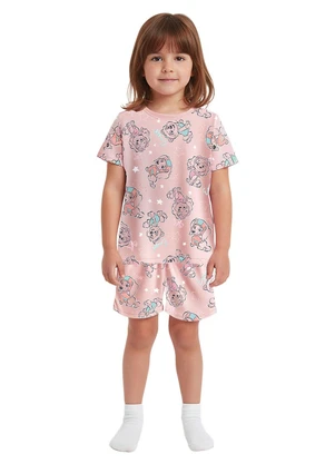 Malwee Kids - Pijama Patrulha Canina® que Brilha NoRosa - MALWEE KIDS