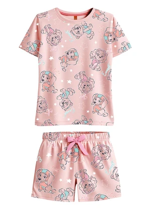 Malwee Kids - Pijama Patrulha Canina® que Brilha NoRosa - MALWEE KIDS