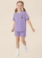 Malwee Kids - Pijama Cute Hugs Friends Cinza Claro - variação: Lavanda