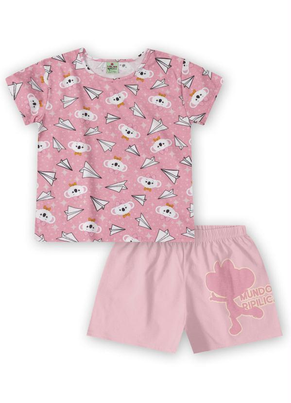 Lilica Ripilica - Pijama Rosa Menina
