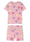 Malwee Kids - Pijama Bailarinha Arco-Íris Off White - variação: Rosa Claro