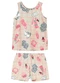 Malwee Kids - Pijama Happy Memories Lilás - variação: Off White