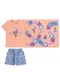 Malwee Kids - Pijama Unicórnio e Fronha Verde Claro - variação: Laranja Claro