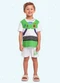 Fakini Kids - Cj.Pijama Camiseta/Bermuda Toy Story Branco - variação: Branco