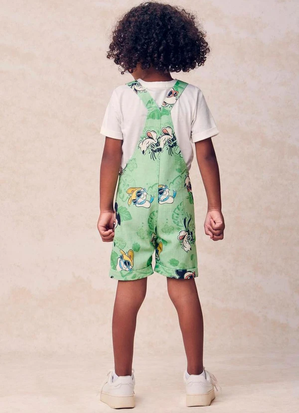 Youccie - Jardineira do Mickey e Amigos Verde 2