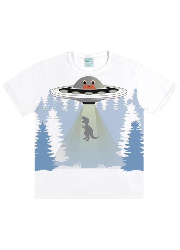 Kyly - Pijama Brilha no Escuro Infantil Menino Branco 2