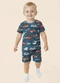 Malwee Kids - Pijama Carros que Brilha no Escuro Azul Escuro - variação: Azul Escuro