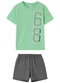 Malwee Kids - Pijama College Verde Água - variação: Verde Água