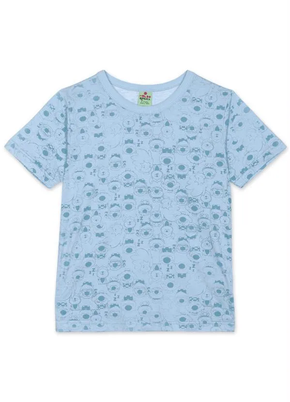 Lilica Ripilica - Pijama Curto Infantil Unissex Azul 2