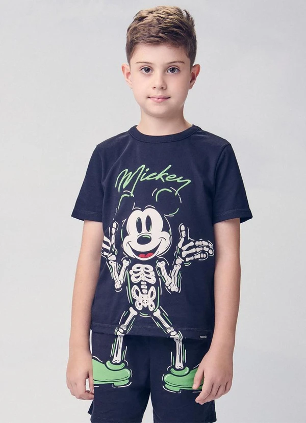 Youccie - Pijama do Mickey Mouse Preto 3