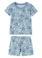 Malwee Kids - Pijama Carros que Brilha no Escuro Azul Escuro - variação: Azul Pastel