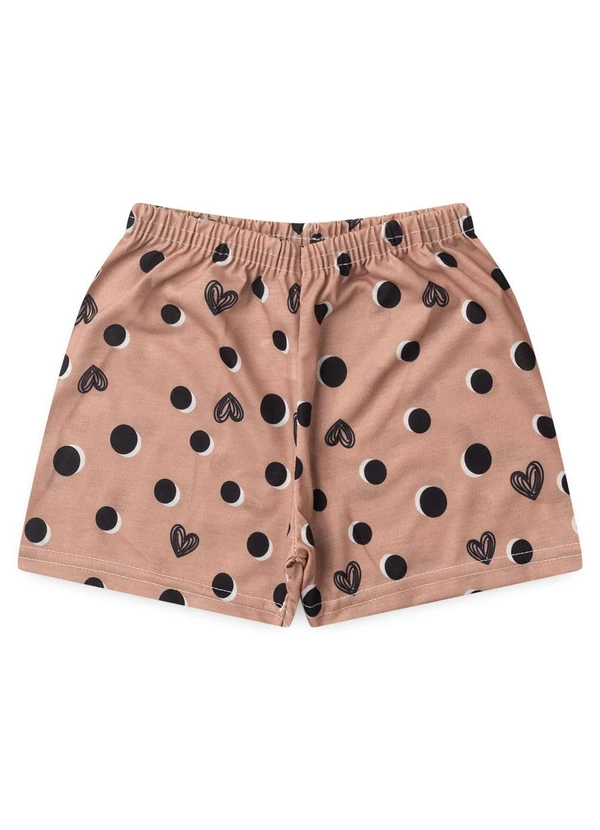 Atelie da Crianca - Pijama Feminino Verão Capivara Rosa 3