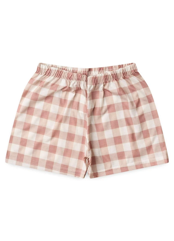 Atelie da Crianca - Pijama Feminino Verão Coruja Branco 3