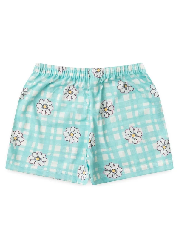 Atelie da Crianca - Pijama Feminino Verão Elefante Verde 3