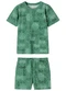 Malwee Kids - Pijama Basketball que Brilha no Escuro Preto - variação: Verde Menta