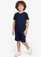 Select - Pijama Infantil Camiseta e Bermuda Azul - variação: Azul
