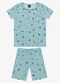 Select - Pijama Infantil Camiseta e Bermuda Azul - variação: Azul