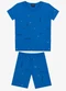 Select - Pijama Infantil Camiseta e Bermuda Azul - variação: Azul