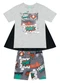 Kyly - Pijama Infantil com Capa Menino Mescla - variação: Mescla