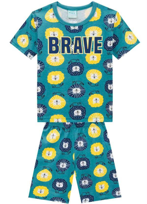 Kyly - Pijama Infantil Masculino Azul