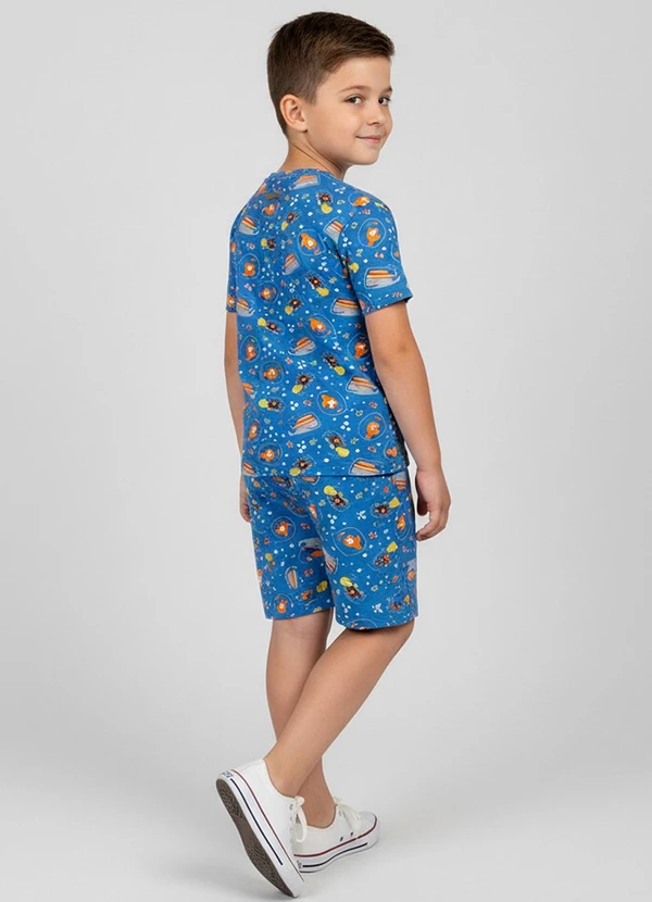 Select - Pijama Infantil Masculino Azul 2